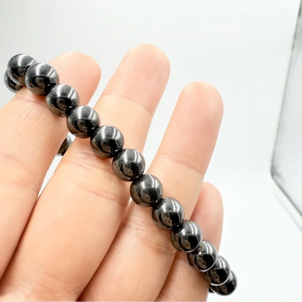 Hematite Beaded Bracelet - Picture 3 of 7